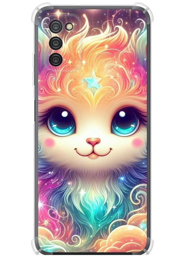 Силикон с усиленными углами чехол 'Сказочный котенок' для Endorphone Samsung Galaxy A03s A037F (275461084)