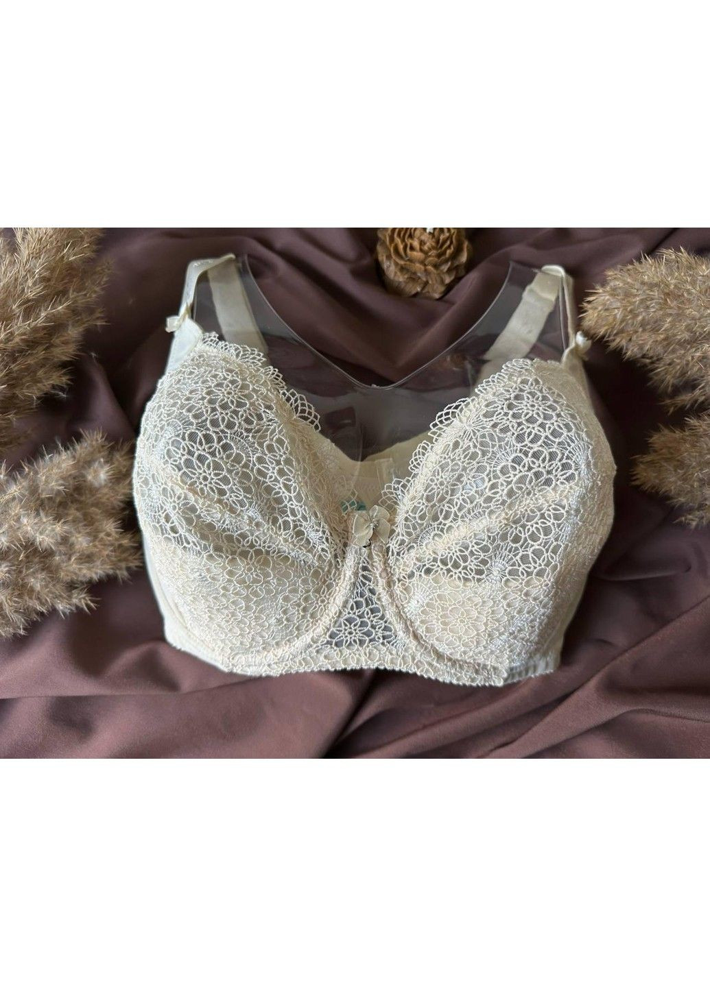 Бежевий бюстгальтер м'який на кісточках 5099 бежевий Finikin