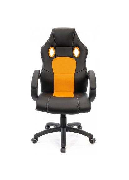 Кресло геймерское Анхель NEW PL TILT подростковое(Черный/Оранжевый) Аклас (360546038)