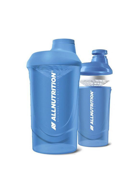 Shaker (600 ml, shocking blue)) Allnutrition (372176597)