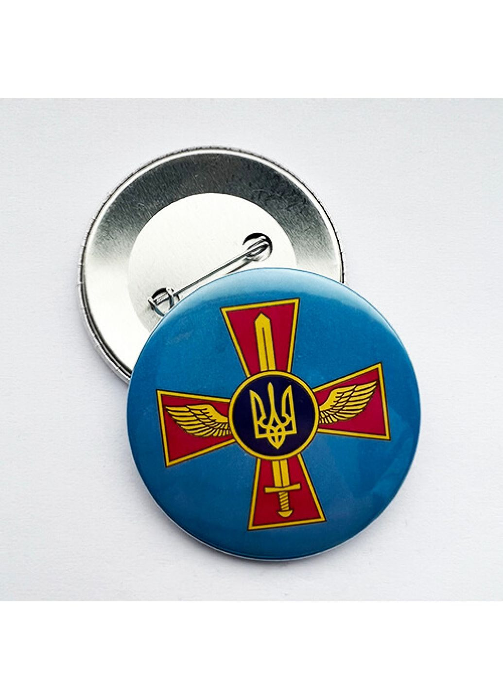 Значок закатний Повітряних сил 56мм (1864) Dobroznak (365246605)