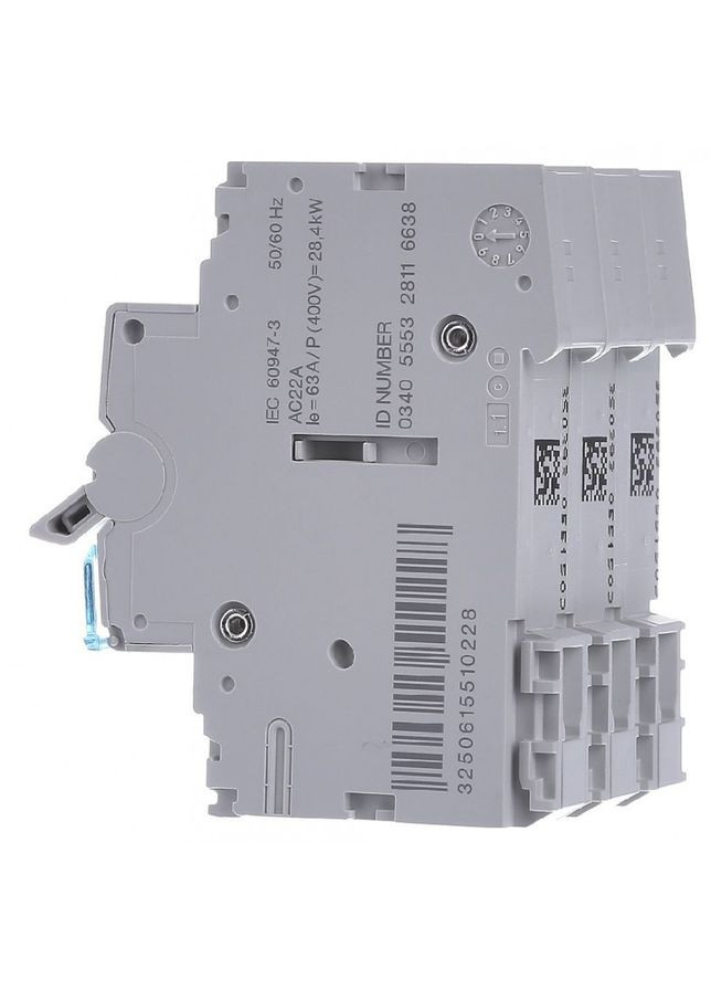 Выключатель нагрузки SBN363 (63 А, 400 В, 3P) рубильник 3-полюсный (10583) Hager (315498434)