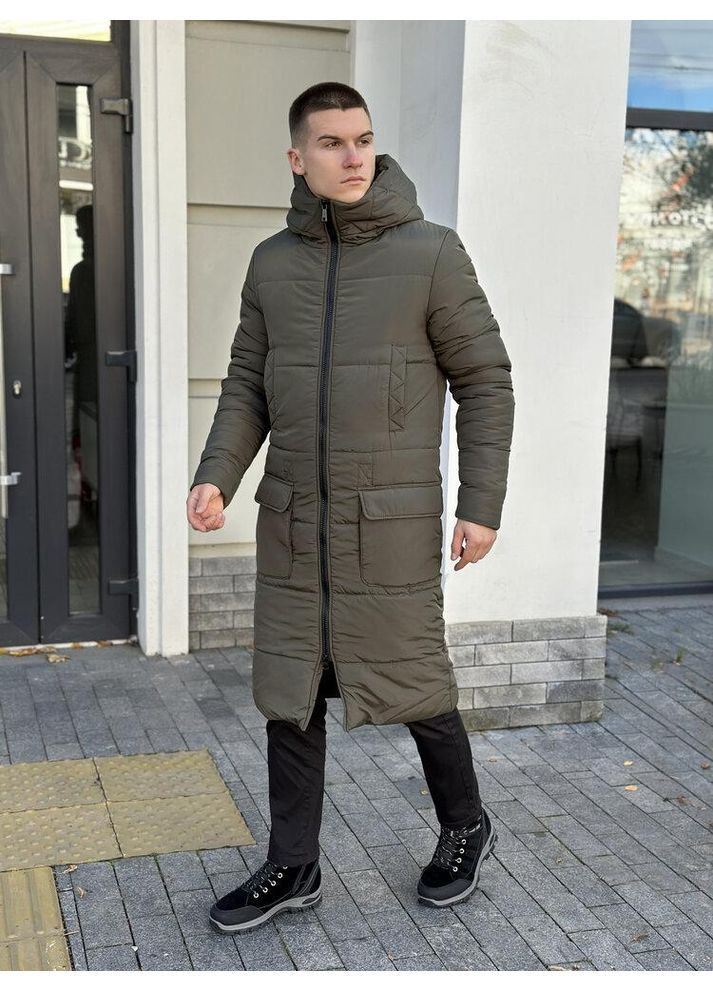 Оливковая (хаки) комфортная куртка💣 Luna