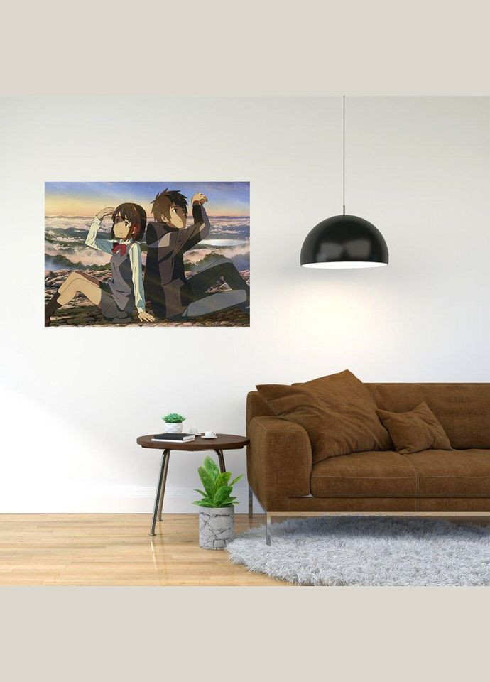 Плакат- с принтом Kimi no na wa (your name) Кавун постер (316209078)