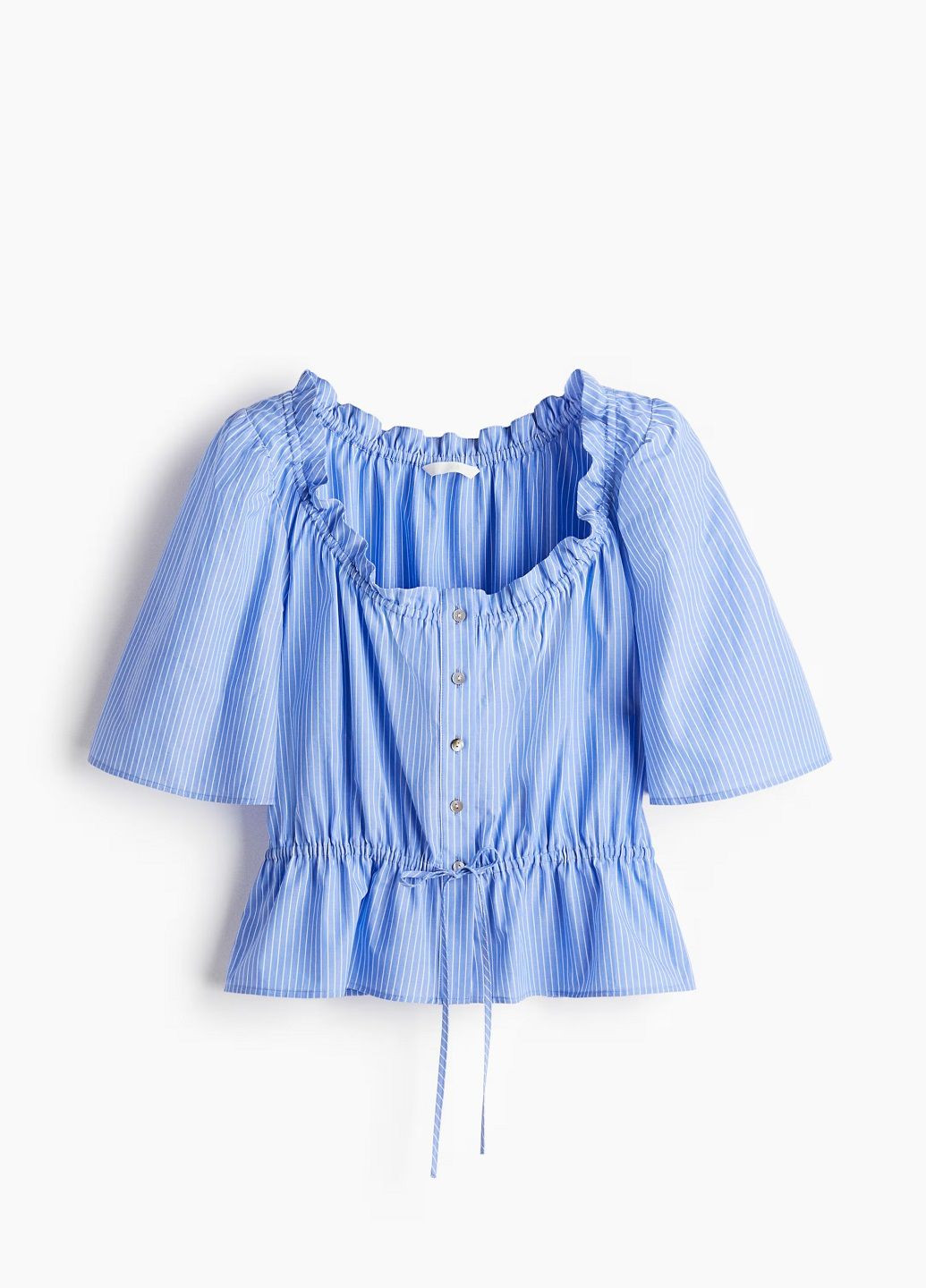 Блакитна блуза H&M