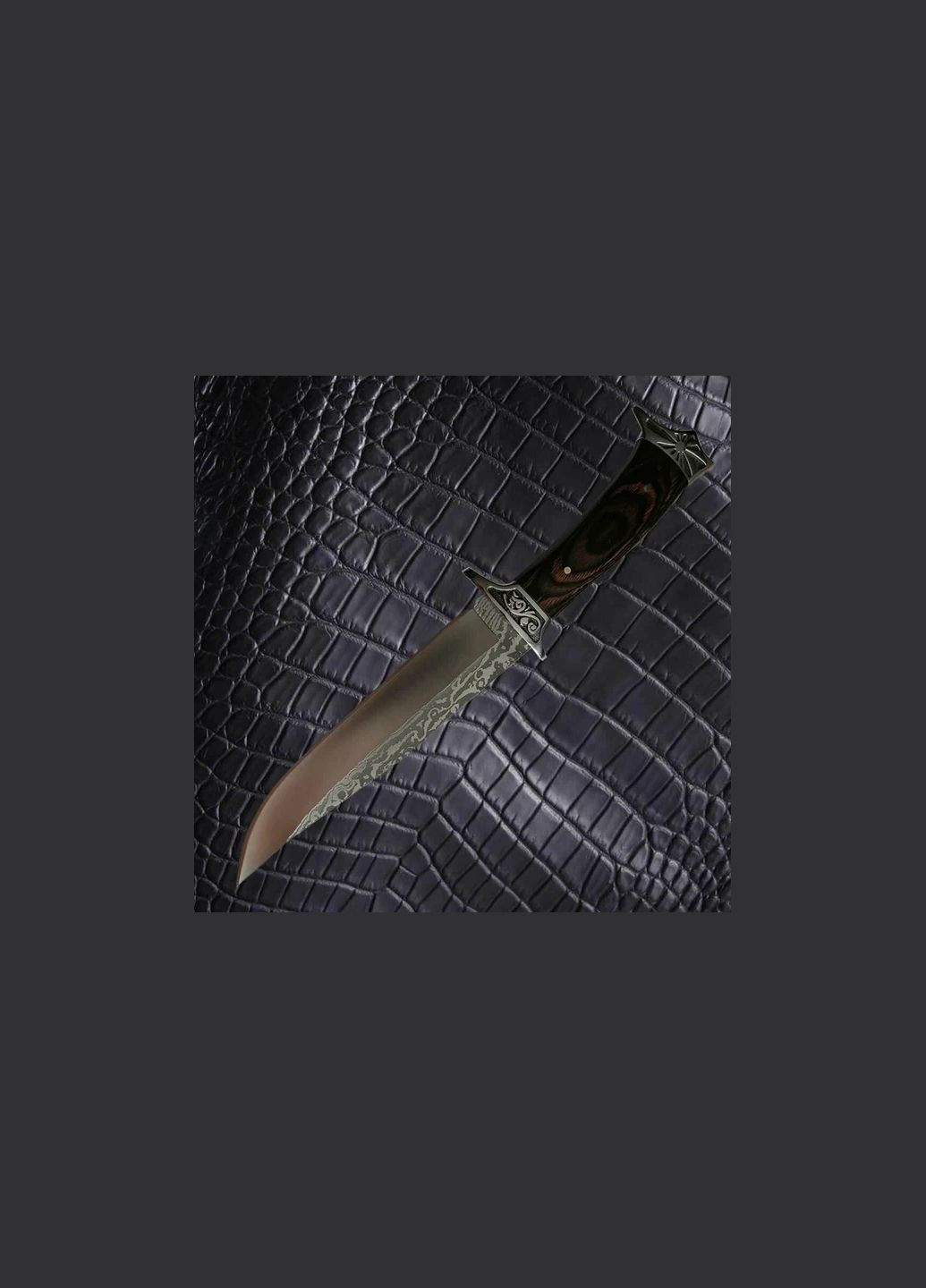 Ніж мисливський туристичний SA42 у чохлі Дерев'яна ручка Columbia (346597108)