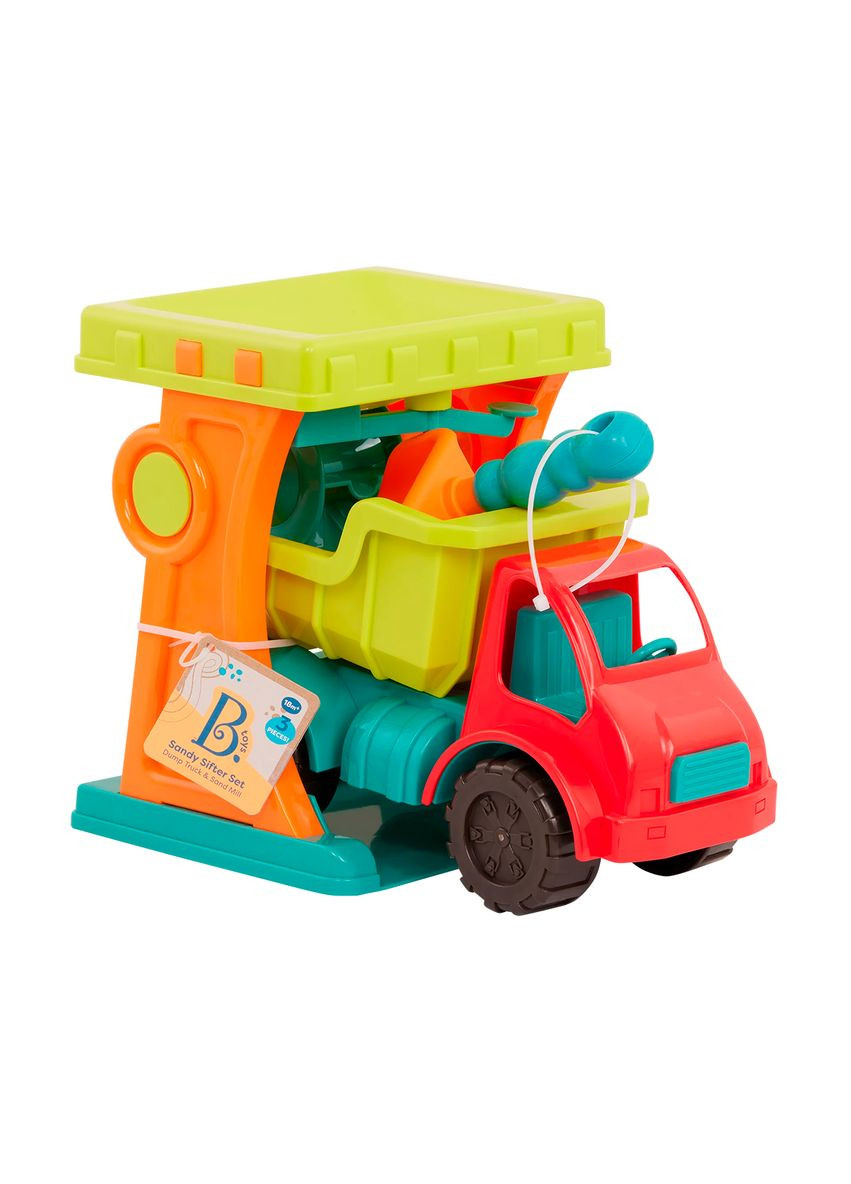 Набор для игры с песком и водой - МЕЛЬНИЦА (в комплекте машинка, ведерко) Battat (339782647)