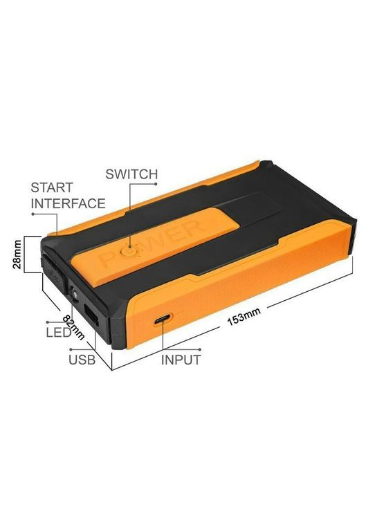 Автомобільний пускозарядний пристрій Emergency Start Power Supply (CP-F60) Wekome (355949815)