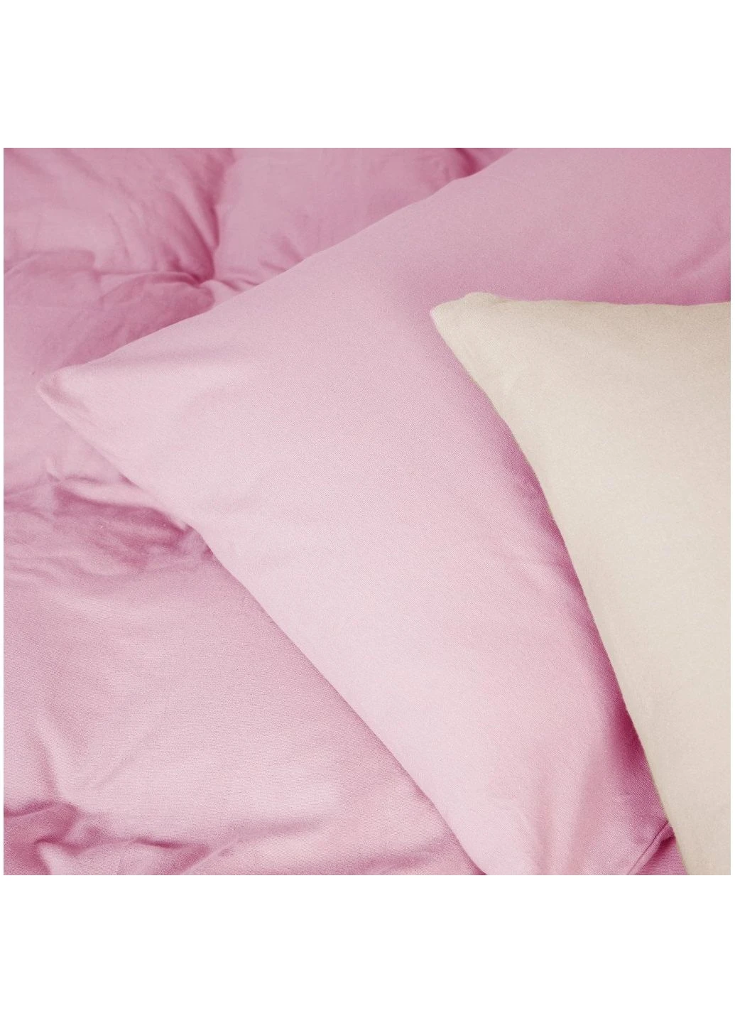 Постельное белье 007-008 Milk/Pink Фланель 2x143x210 (ek41117) Mirson 007-008 Milk/Pink Фланель 2x143x210 Сімейний (392387440)