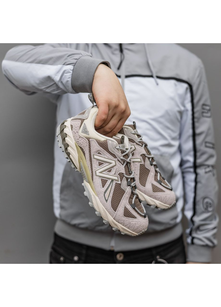 Білі Осінні кросівки чоловічі new balance 610 brighton grey mushroom ml610te нью беланс 610 No Brand