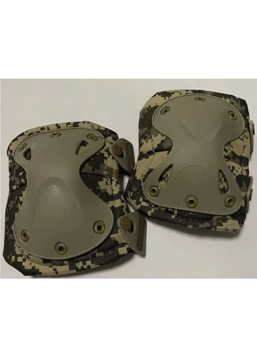 Наколенники тактические защитные Wosport пиксель No Brand (314874889)