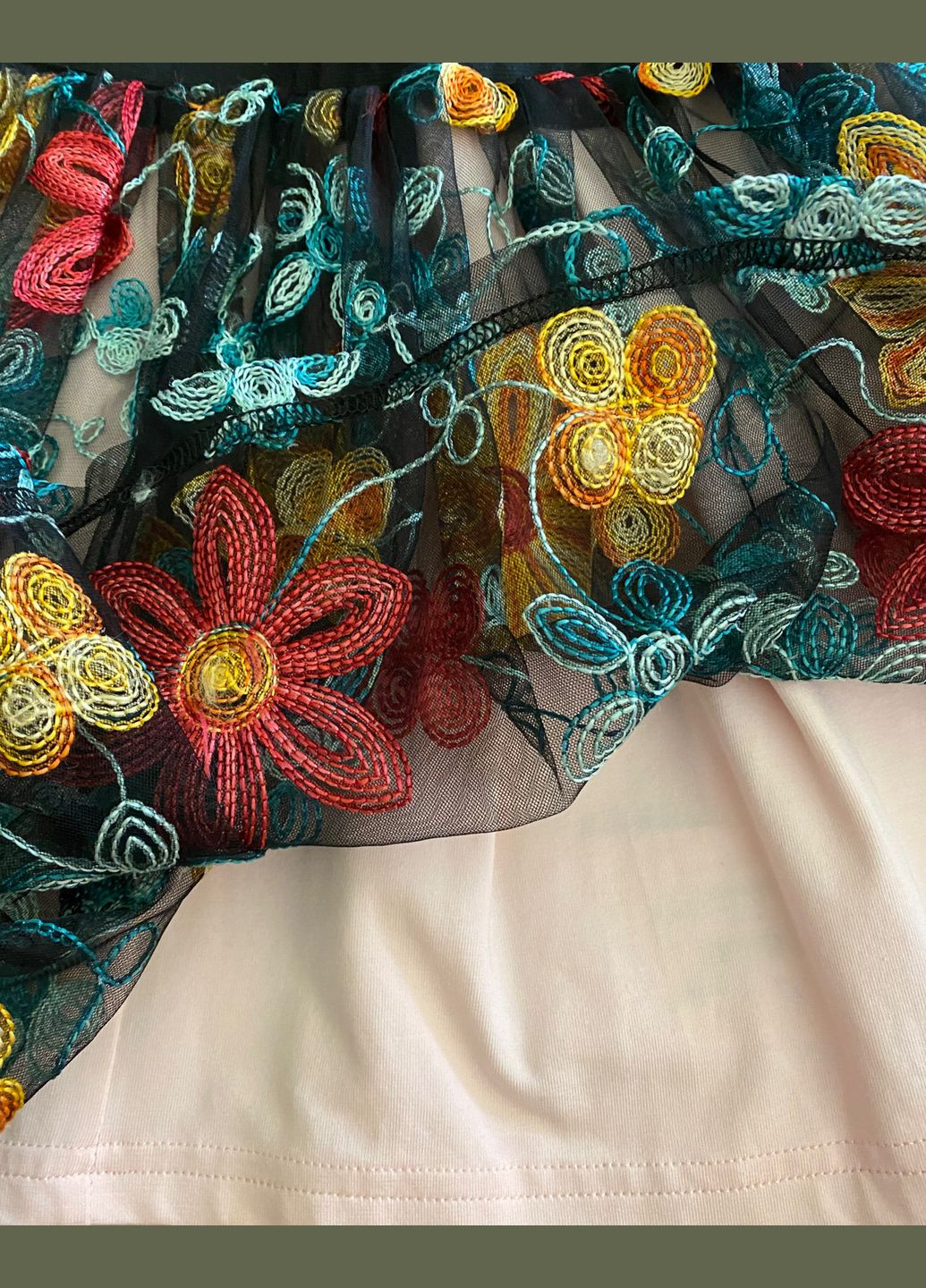 Спідниця святкова чорна для дівчинки Mone (327825881)