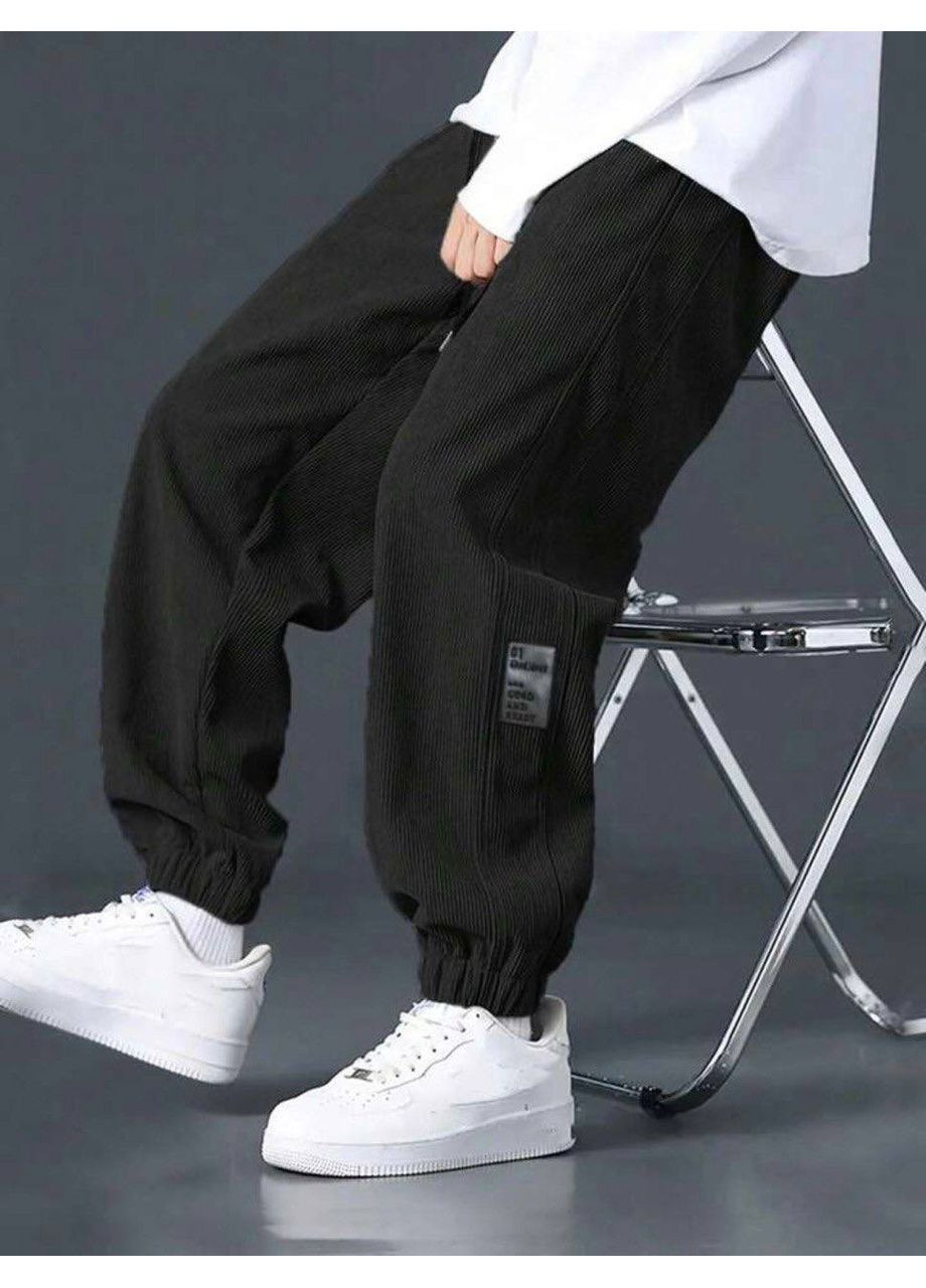 Штани вельвет на флісі якісна щільна тканина No Brand (365671659)