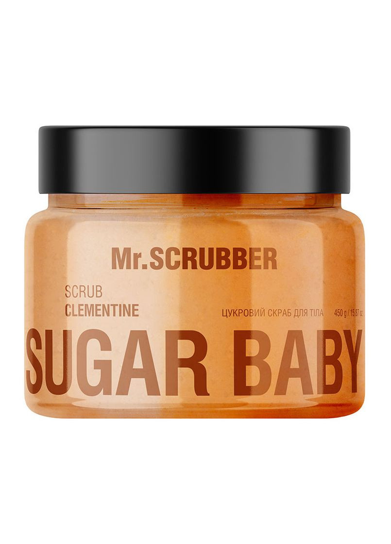 Сахарный скраб для тела Mr.SCRUBBER Sugar Baby Clementine, 450 г Mr. Scrubber (365842698)