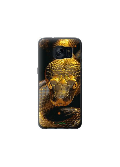 Чохол на Samsung Galaxy S7 Edge G935F Golden snake "6072u-257-2448" Endorphone (365811308)
