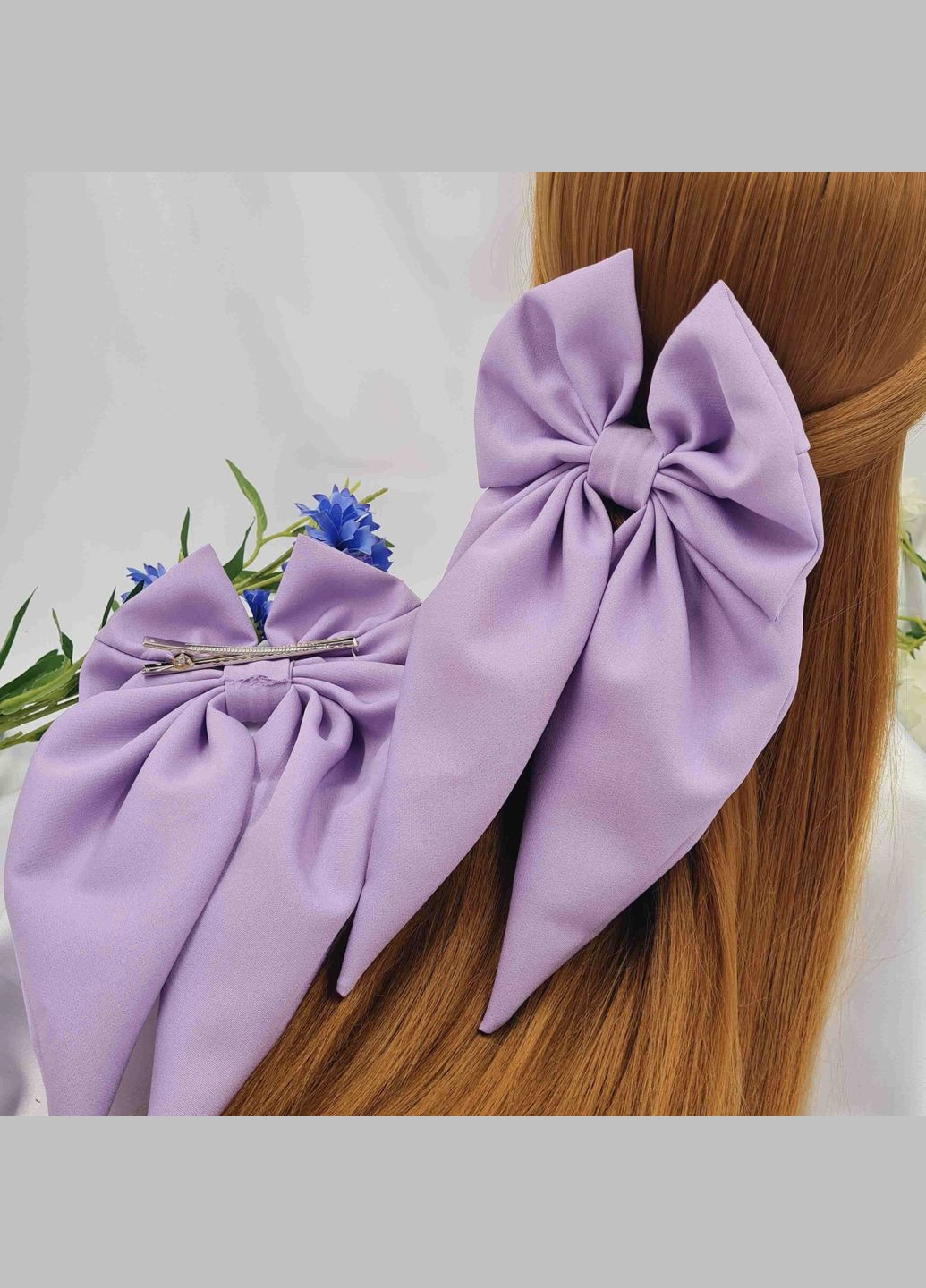 Бант большой креп заколка Cleopatra 555-26 (330775106)