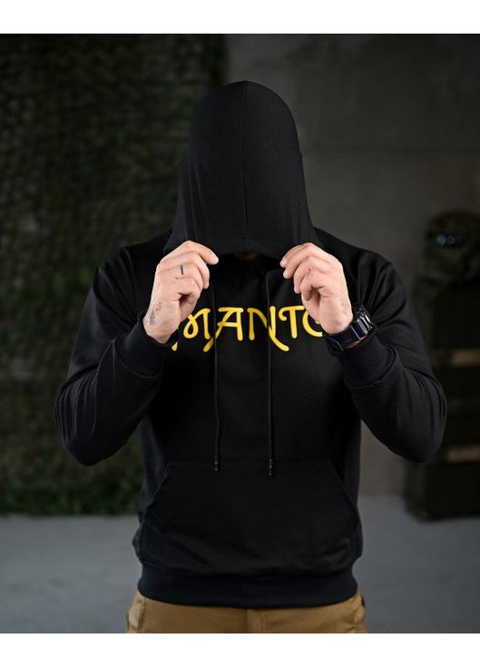 Мужское демисезонное худи Manto Devil черное Freedom (361677426)