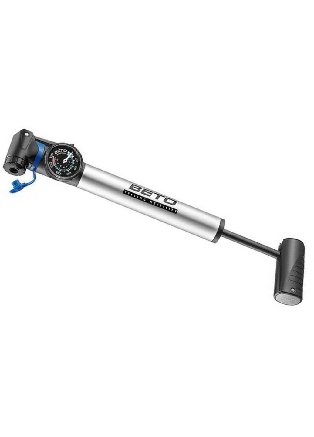 Насос CRH-031AG з манометром, сріблястий Beto (356453365)