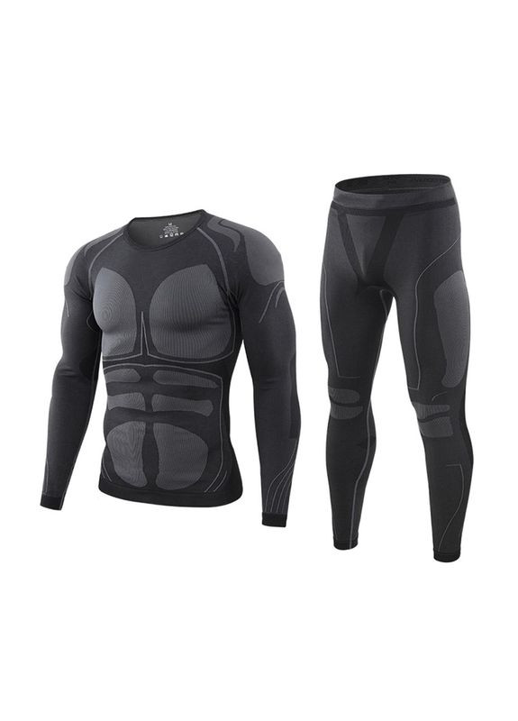 Мужская термобелье A200 Black 2XL зимний комплект для мужчин Lesko (326807026)