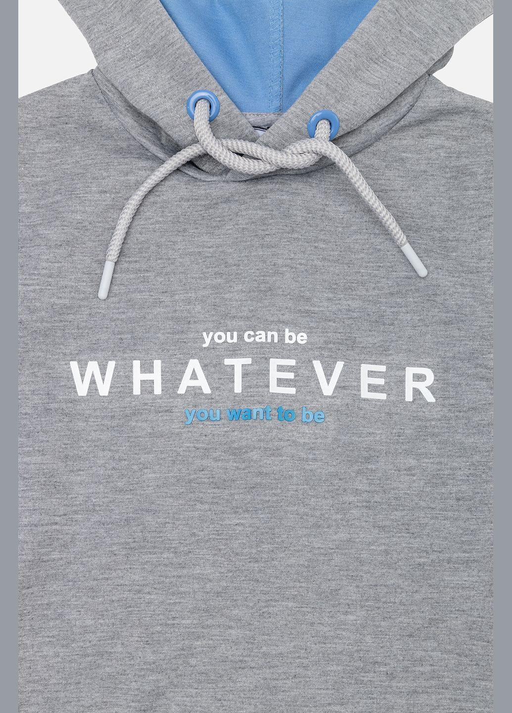 Худі для хлопчика колір сірий CB-00241418 Wanex (316136600)