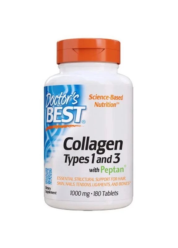 Витамин Коллаген Типов 1&3 1000мг, Peptan, 180 таблеток (DRB-00204) Doctor's Best (399568316)