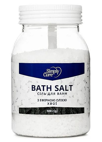 Морская соль для ванн с хвоей 500g (1423369-28515225) Simply Care (369411373)