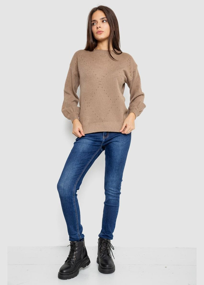 Светр жіночий, колір молочний, 244R2026-8 Ager (315789479)