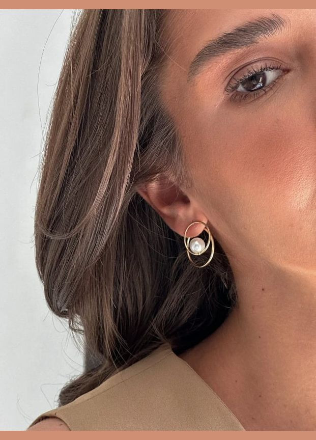 Сережки "Tranquil" Le'Perle (329751080)