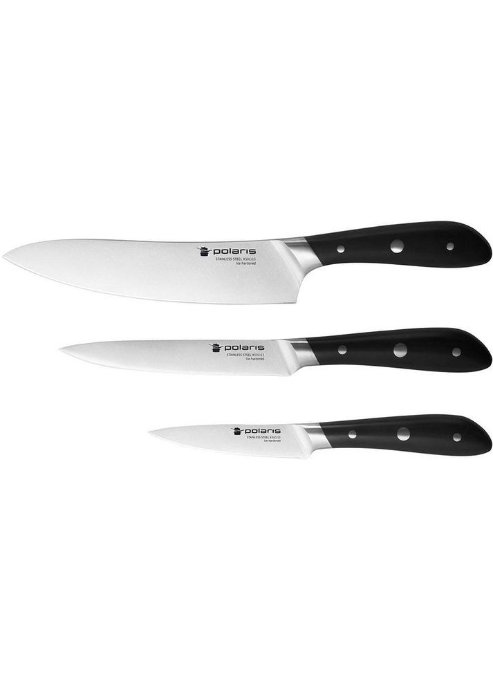 Набір ножів із 3 предметів Solid-3SS Polaris (314982534)
