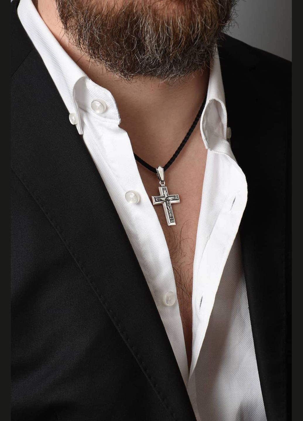 Срібний хрест (5202) IRIJ (331870927)