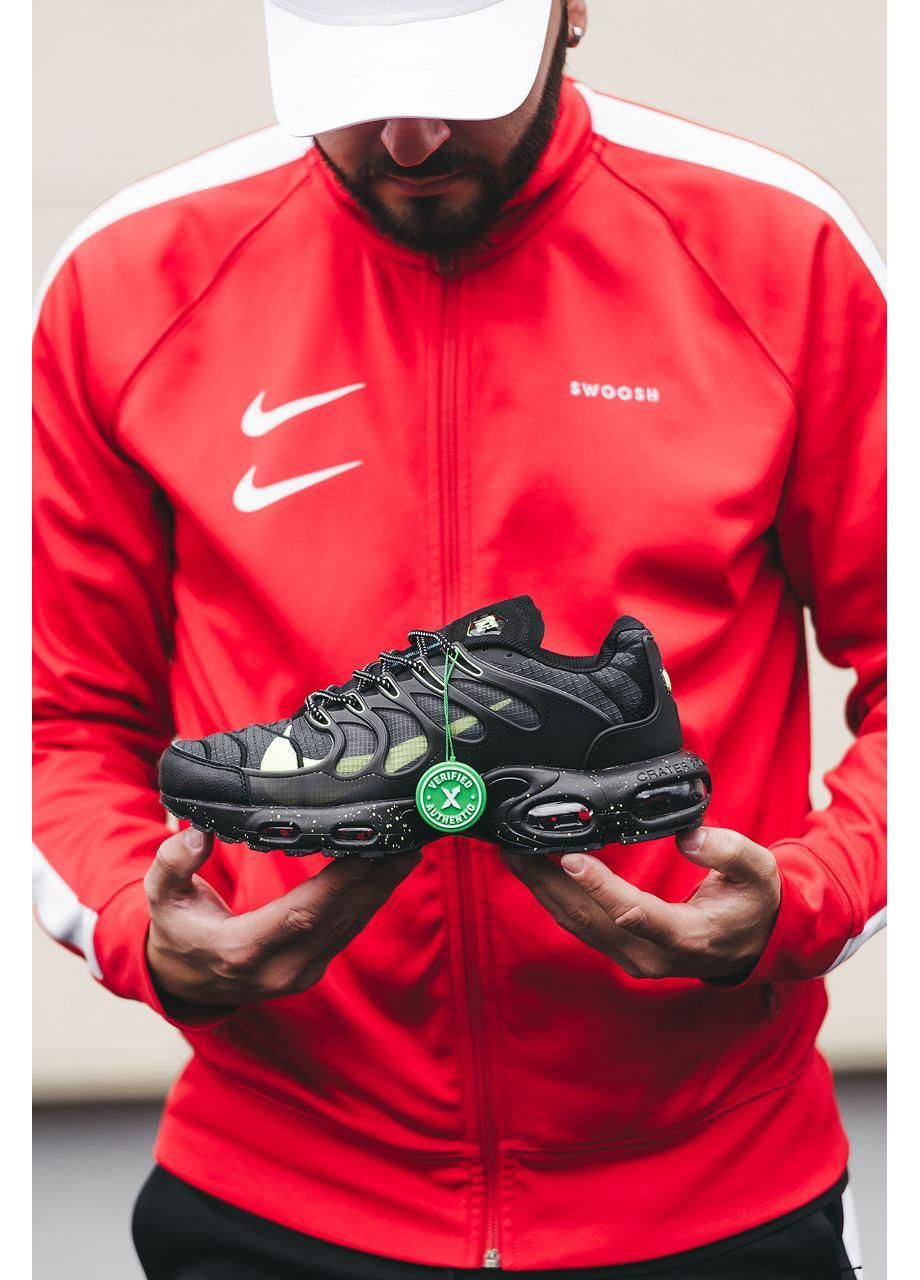 КРОСІВКИ ЖІНОЧІ NIKE AIR MAX TERRASPACE BLACK GREEN НАЙК АІР МАКС ТН ПЛЮС No Brand сірі демісезони (368855970)