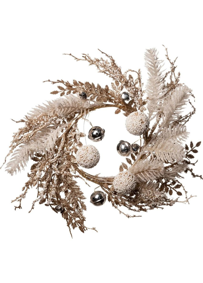 Вінок штучний різдвяний із прикрасами Fun 974759 48 см Yes (369345501)