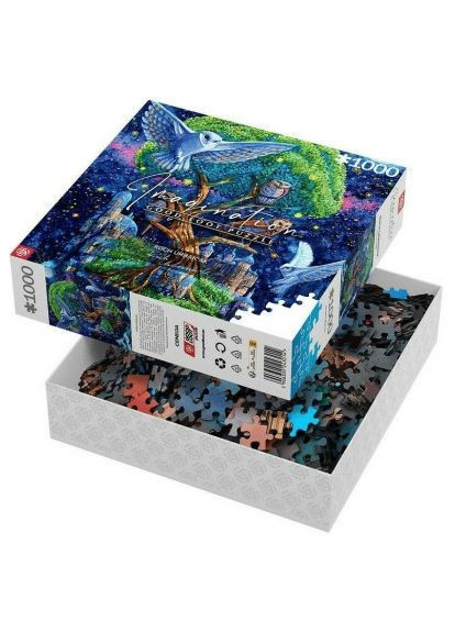 Пазл Imagination: Roch Urbaniak Owl Island / Wyspa Sow 1000 елементів (5908305243014) GoodLoot Imagination Roch Urbaniak Owl Island / Wyspa Sow 1 (366158460)
