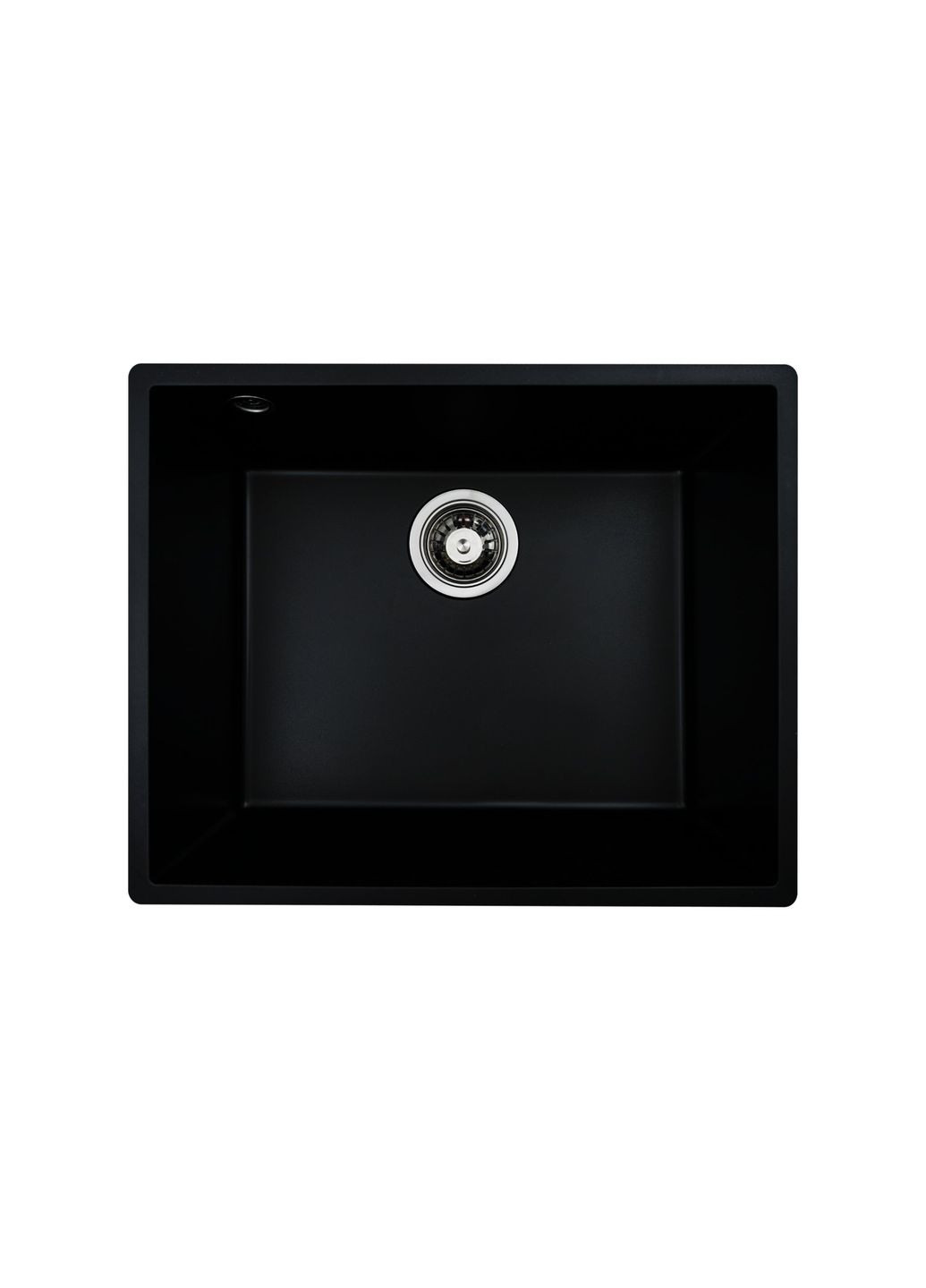 Гранітна мийка для кухні OASIS 5444 матова Чорна Valeso (358059767)