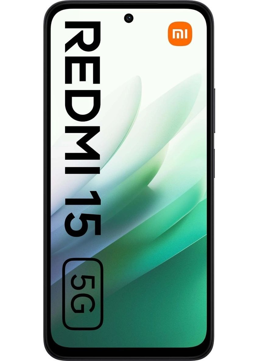 Смартфон Redmi 15 5G 4/128GB Midnight Black_EU Xiaomi (364861204)