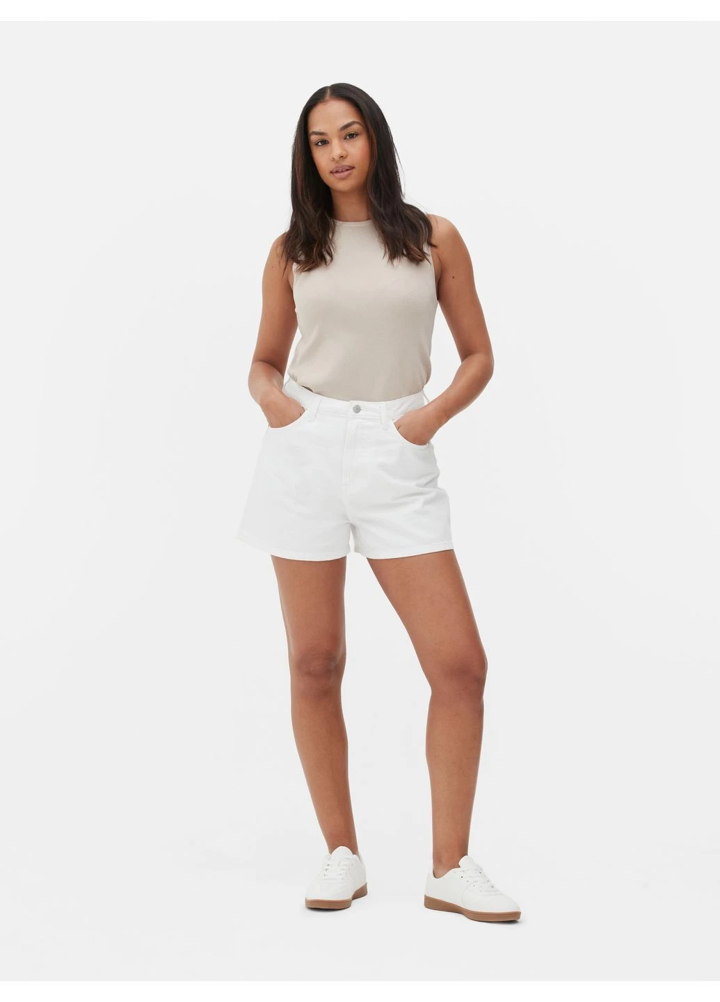 Шорти,білий, Primark (391054176)