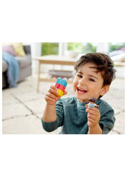 Конструктор DUPLO Classic Коробка з кубиками 65 деталей (10913) Lego DUPLO Classic Коробка с кубиками 65 деталей (366692055)