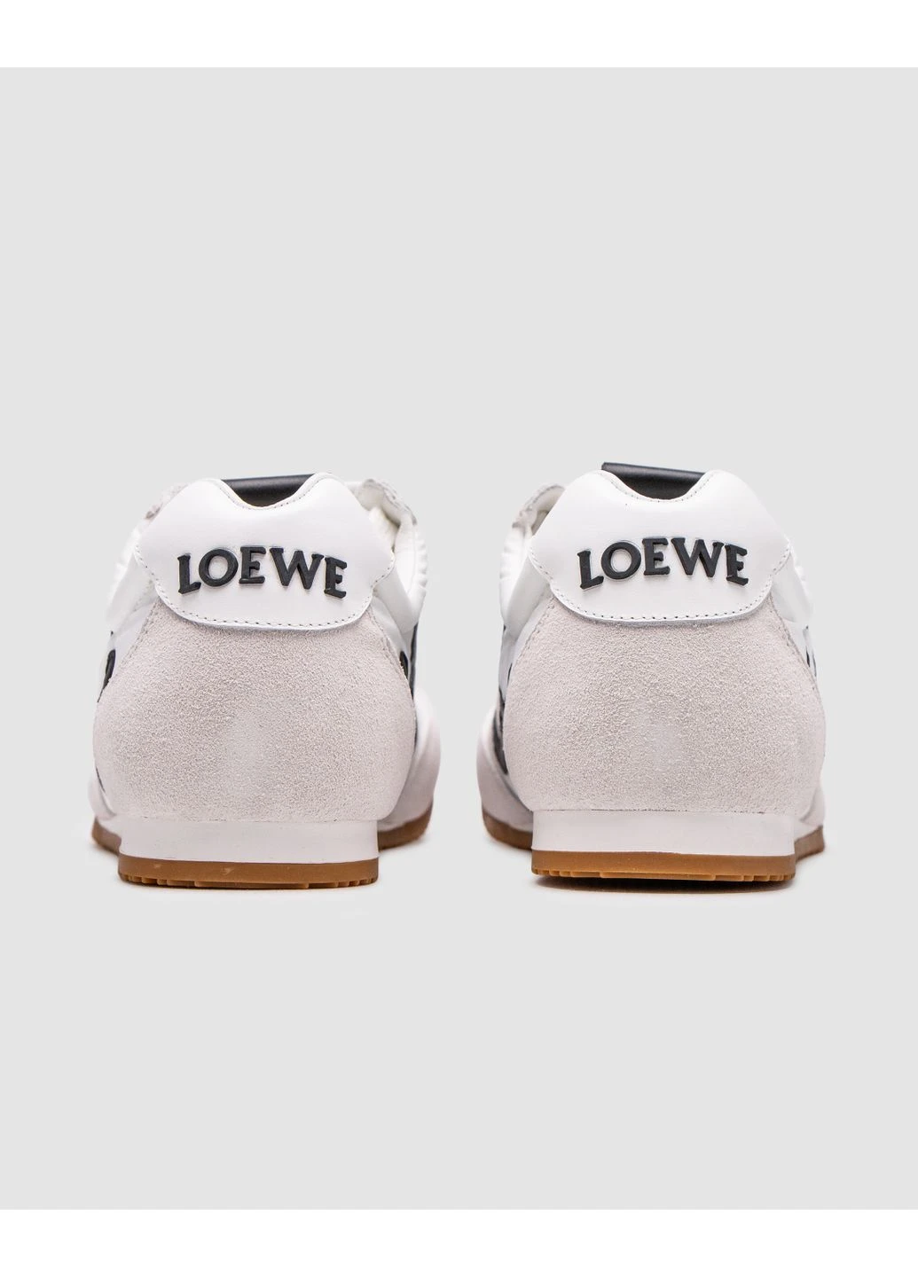 Білі кросівки чоловічі loewe ballet runner 2.0 white лоеве балет ранер білі демісезон No Brand