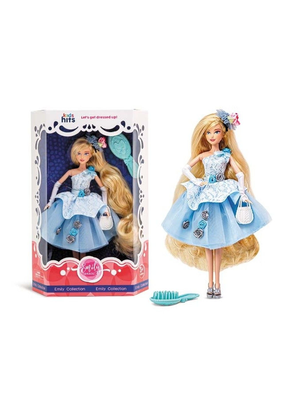 Реалістична Лялька Emily Romantic із аксесуарами лялька 29 см KH23/002 No Brand (334342632)