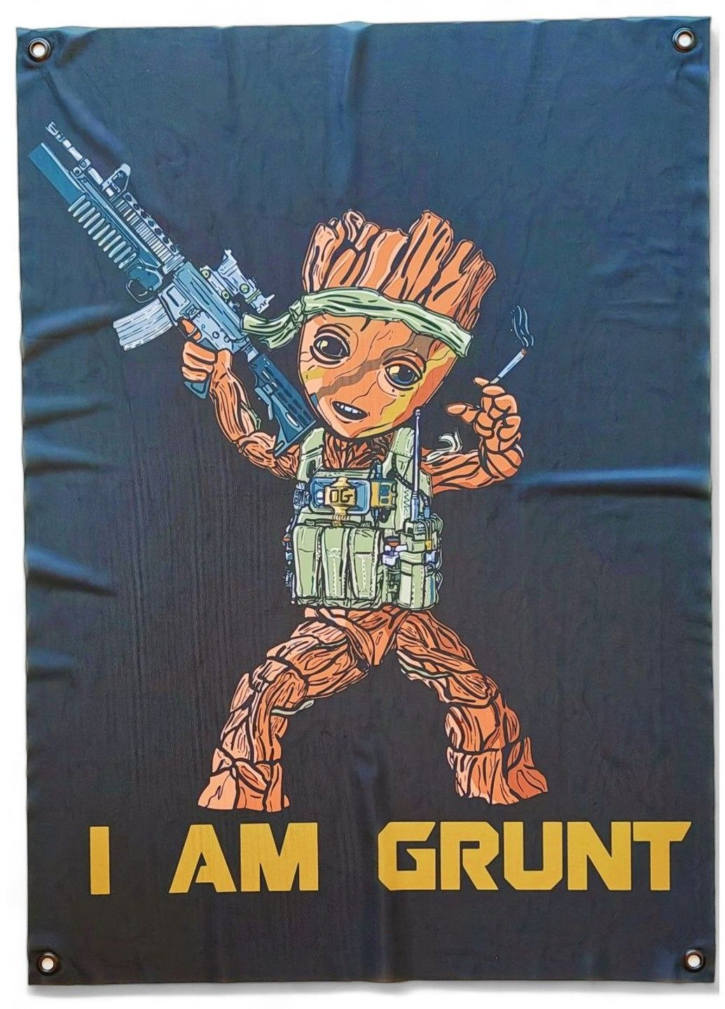 Баннер "I am Grunt" 900х600 мм No Brand (294613156)