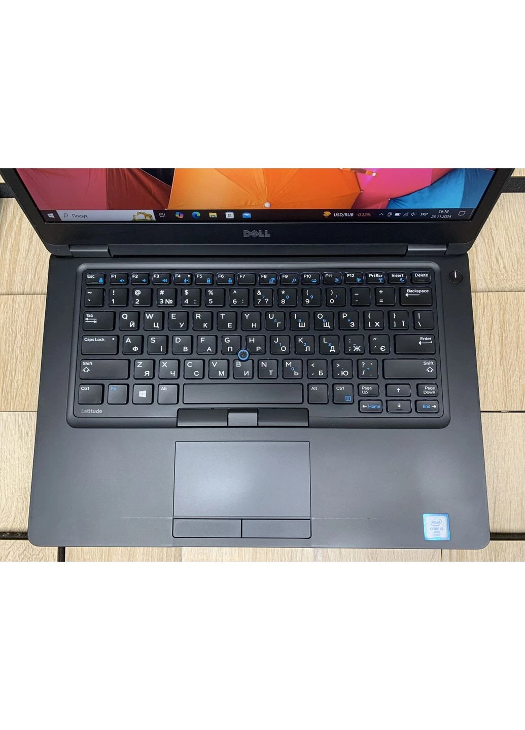 Ноутбук Б-клас Latitude 5480 / 14" (1920x1080) IPS / Intel Core i5-6440HQ (4 ядра по 2.6 - 3.5 GHz) / 8 GB DDR4 / 180 GB SSD / Dell (398144534)