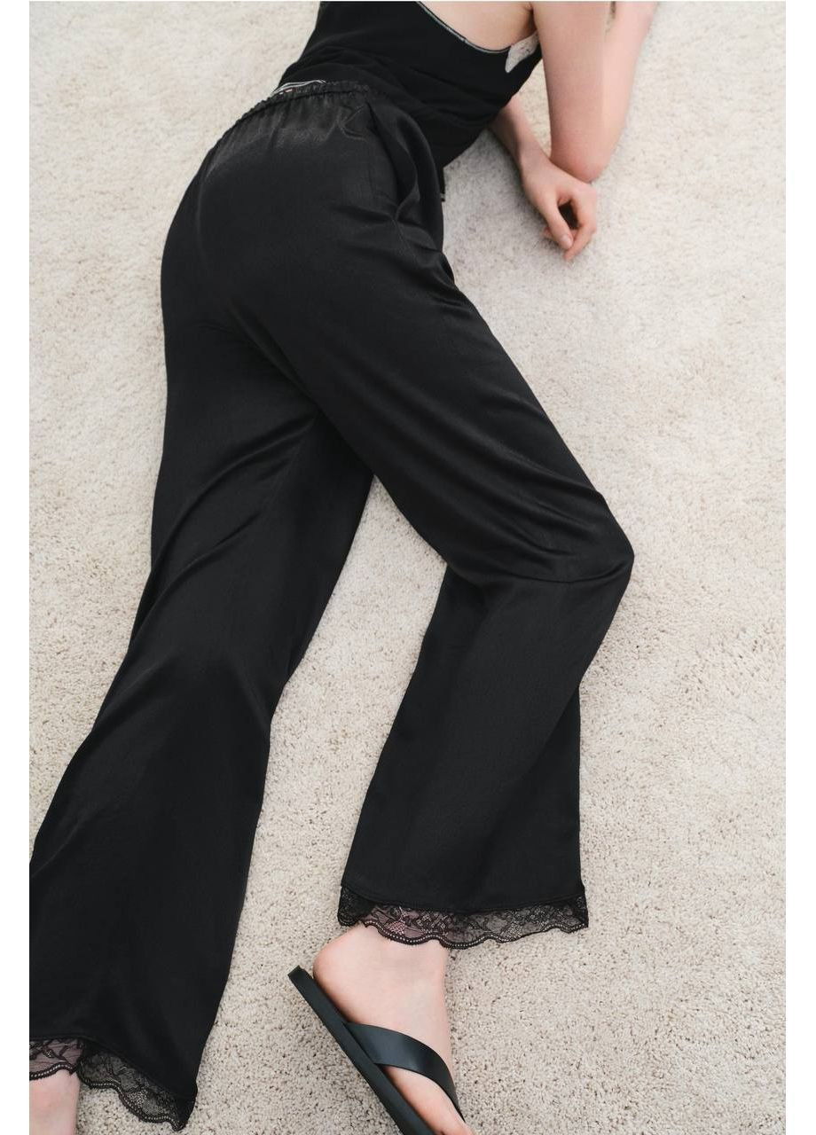 Сатиновые брюки Zara (364552224)