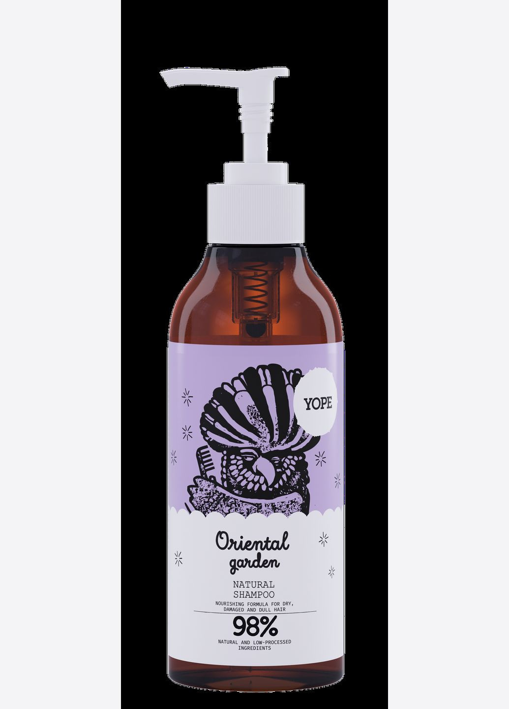 Шампунь Oriental Garden, для сухого волосся, 300 мл YOPE 800-003694 (328396791)