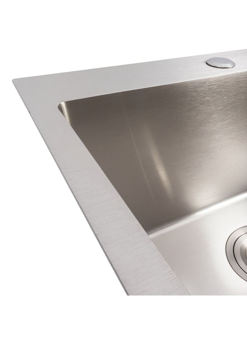 Кухонная мойка 50*45 нержавейка Handmade (сифон круглый, 3,0/0,8) Valeso (336936423)