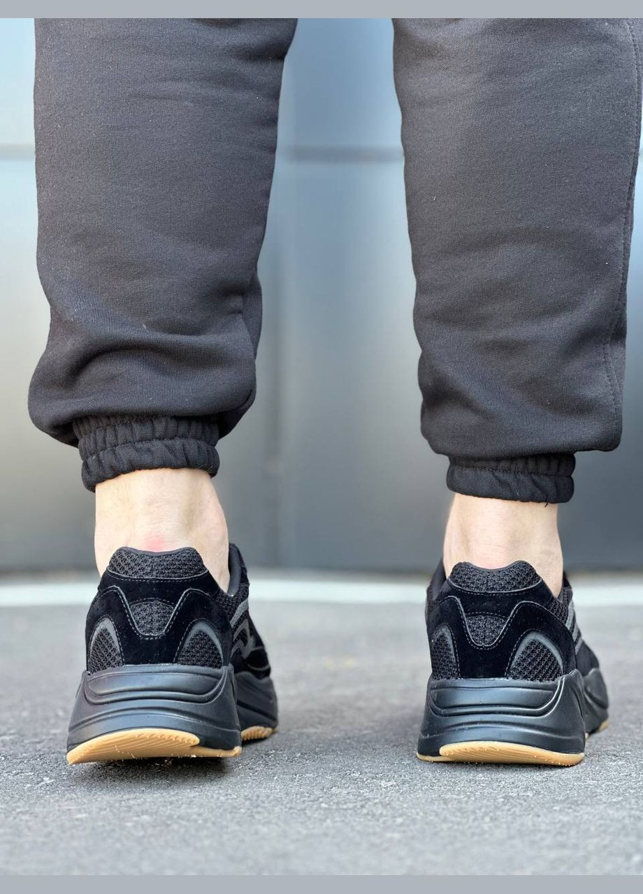 Черные демисезонные мужские кроссовки демисезон Stylish Touch