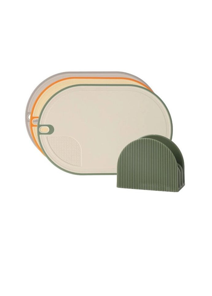 Набір обробних дощок 11762 4 предмета різнокольоровий No Brand (335879661)