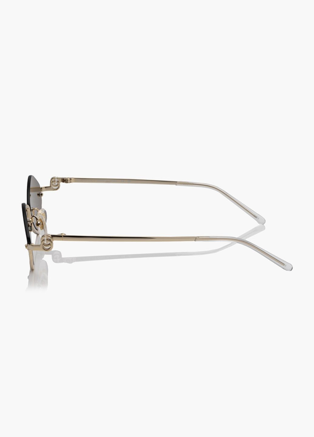 Солнцезащитные очки с логотипом GUCCI GG1604S-002 53 Черный No Brand (329786928)