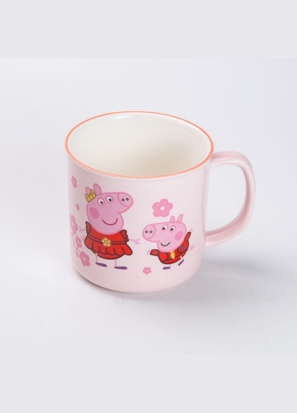Чашка керамічна Peppa Pig 400 мл рожевий Yiwu HP-15-13 (302891840)