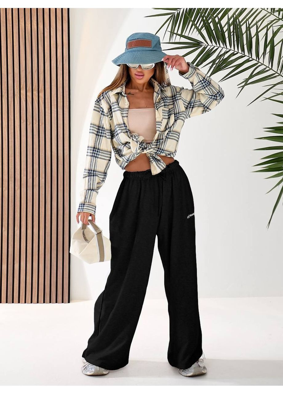 Брюки, цвет Черный No Brand (361120341)