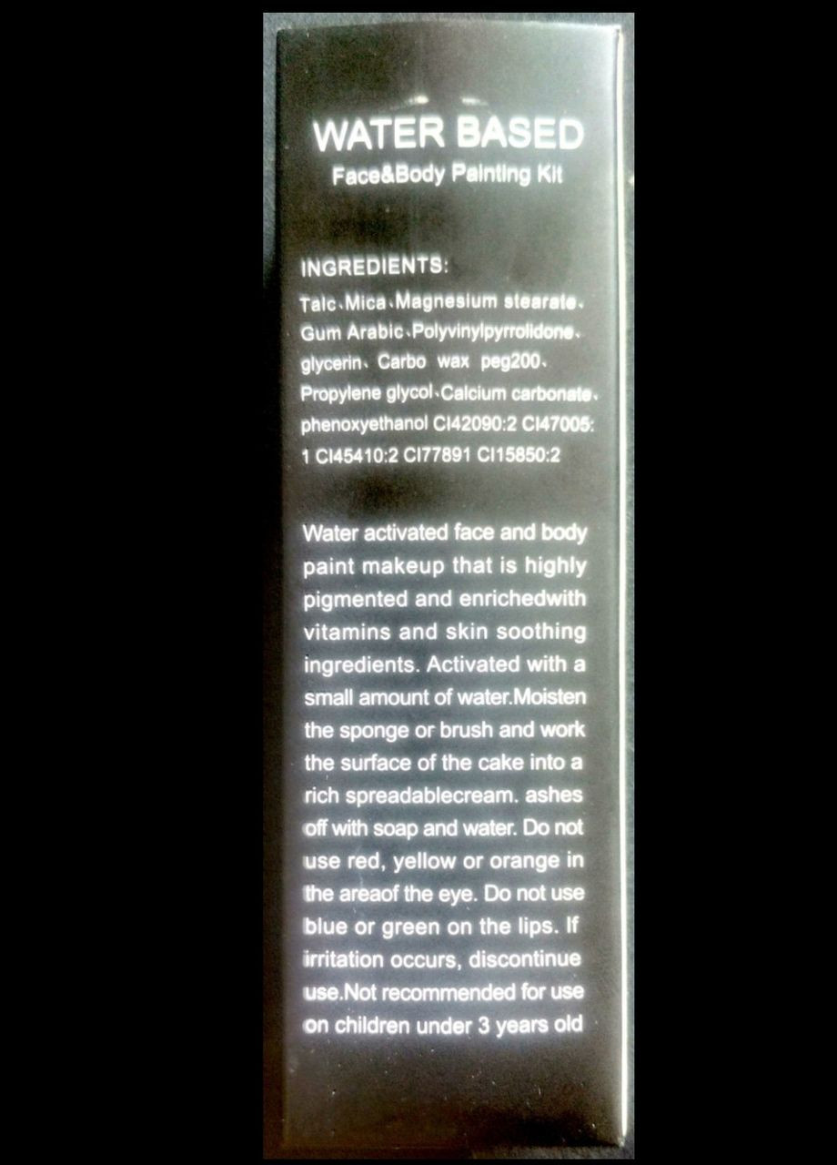 Аквагрим перламутровий 6 шт 10 грамів баночка Papa Kiss (302242780)